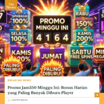 Promo Jam350 Minggu Ini Bonus Harian yang Paling Banyak Diburu Player